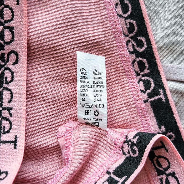 Трусики набір 5шт. жіночі donella L, труси рубчик, трусы, сліпи турція