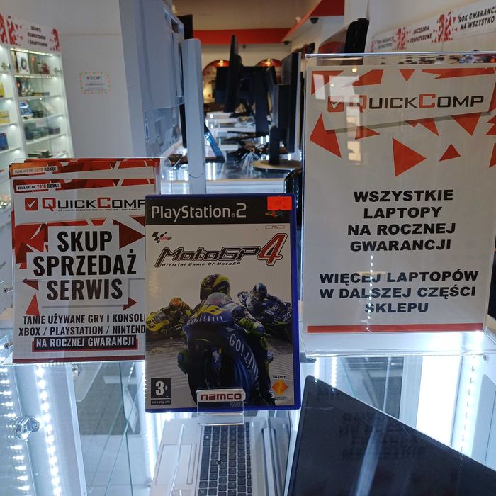 Gra PlayStation 2 PS2 MotoGP 4 PL 8/10 Gwarancja 1 Rok QUICK-COMP