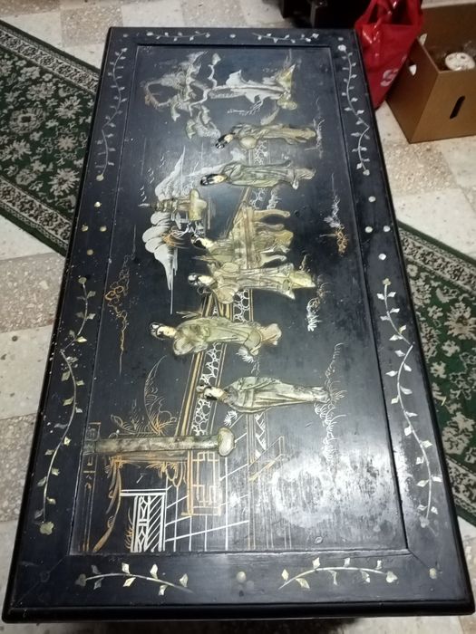 Arca de canfora e madreperola