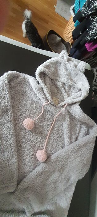 Polarkowa piżama z uszkami Sinsay M/L dla nastolatki