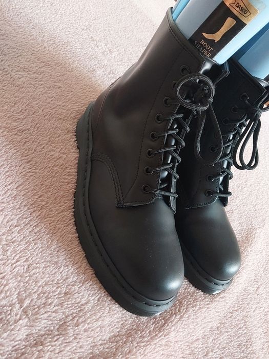 Dr Martens 1460 MONO 44 Black Smooth powystawowe 28cm