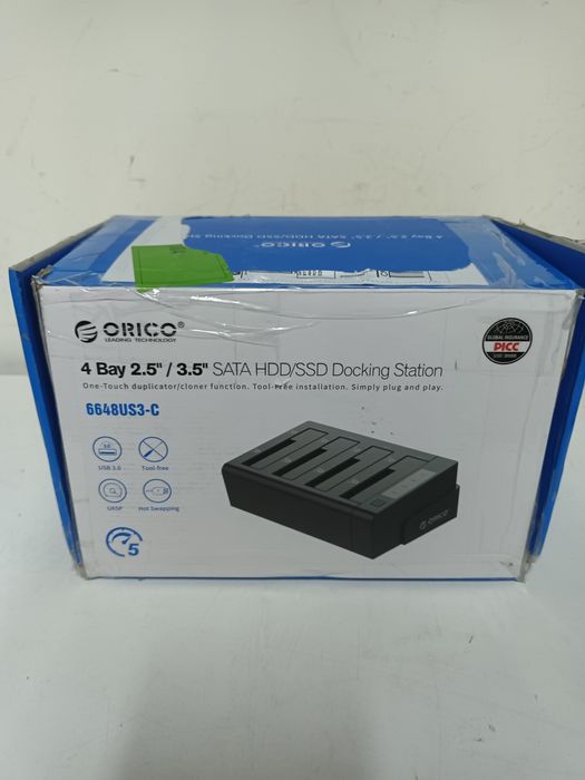Orico Stacja dokująca do dysków twardych USB 2,5"/3,5" SATA HDD SSD