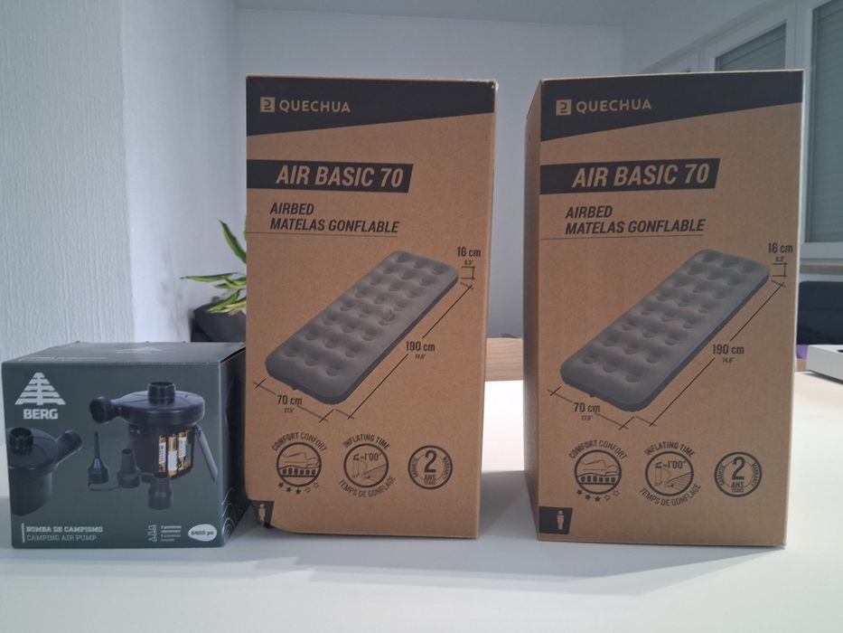 Colchão inflavel Decathlon