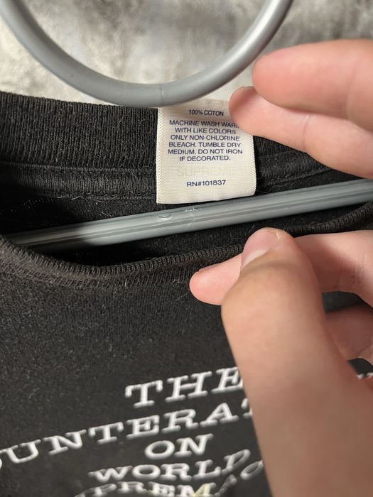 Supreme x undercover long sleeve