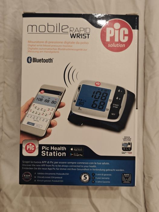 PIC Tensiómetro (Pressão Arterial ) Mobile Rapid Wrist - BLUETOOTH