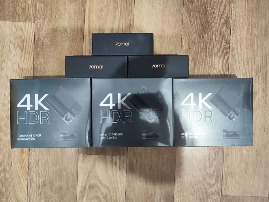 Видеорегистратор 70mai А810 4к+задняя камера+кабель парковки НОВЫЕ !!!
