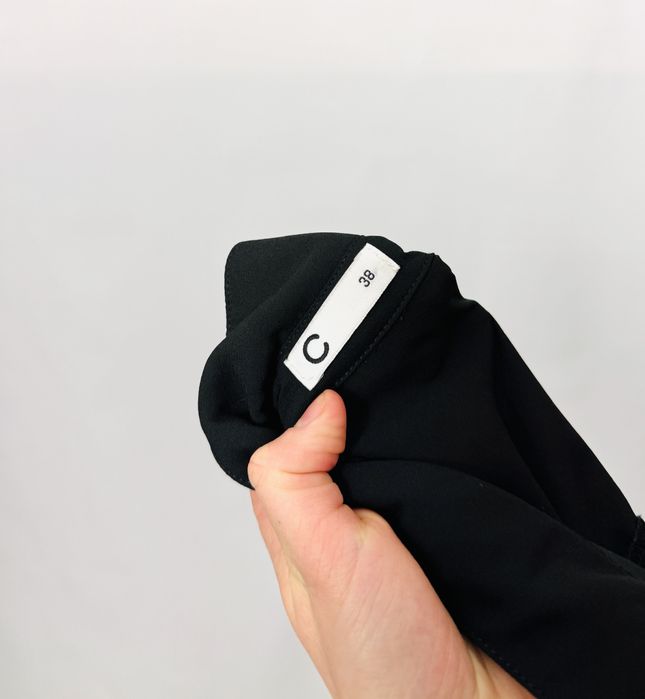 Czarna koszula z kieszeniami M 38 Cubus