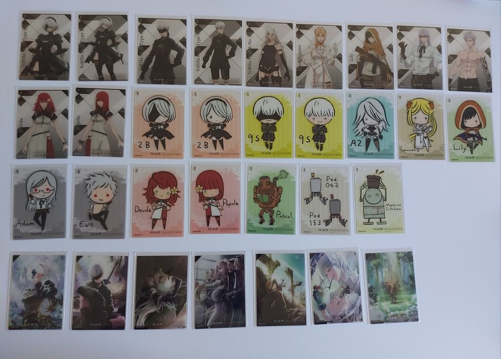 NieR: Automata Ver1. 1a Clear Card Collection Gum