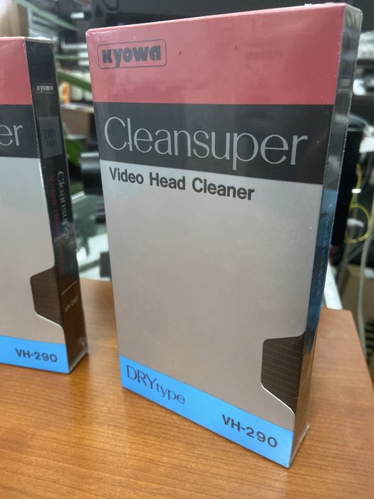 Betamax, vhs,8mm cassetes de limpeza, novas!