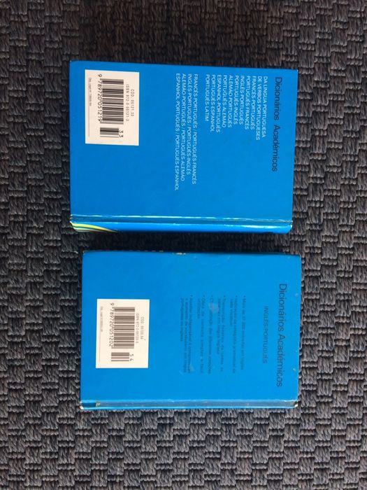 2 Dicionários Português  Inglês