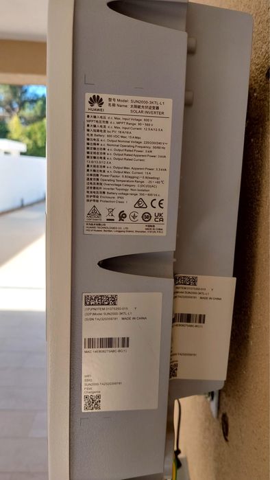 Inversor para energia renovável HÍBRIDO HUAWEI SUN2000 3KTL L1