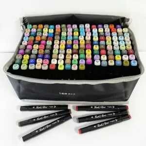 Набір скетч-маркерів 48, 60, 80, 168, 204, 362 шт., 262 шт. двосторонн