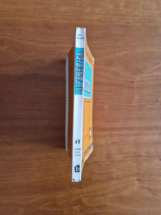 Livro didático "A Fonética", de Bertim Malmberg