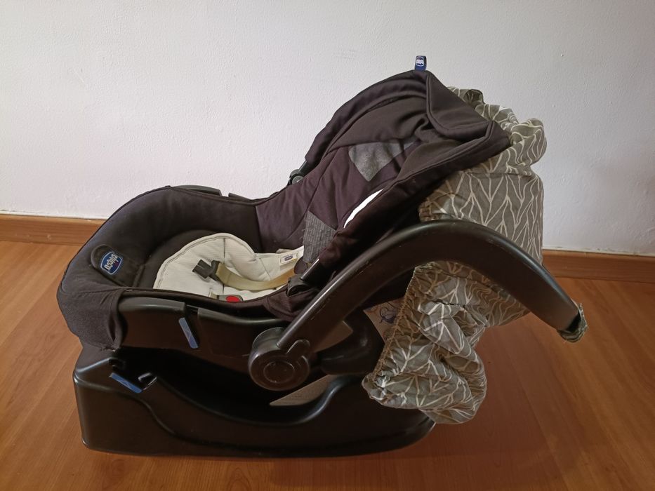 Ovo Chicco AutoFix 0-13kg com Base + Redutor + Capa Extra | Silla Auto | Siège Auto
