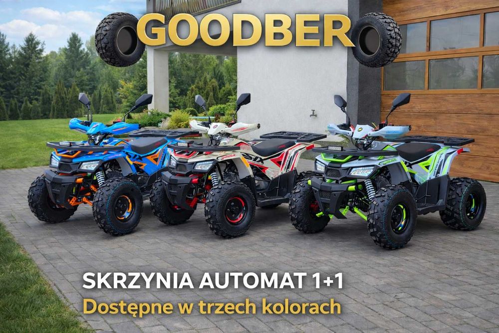 Quad Asix Hunter 125 Nowy model 2026 ATV licznik światła Led raty wzmacniany dostawa automat 1+1 dzieci commander grizzly Muddy