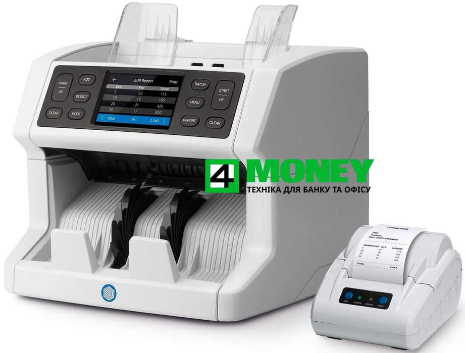 Сортировщик Банкнот Safescan 2865-S Счетная Машинка с Детекцией Валют