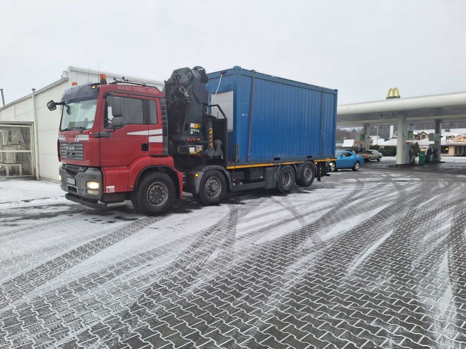 Przewóz kontenerów, transport, usługi HDS.