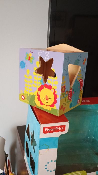 Fischer Price kostka domek edukacyjny