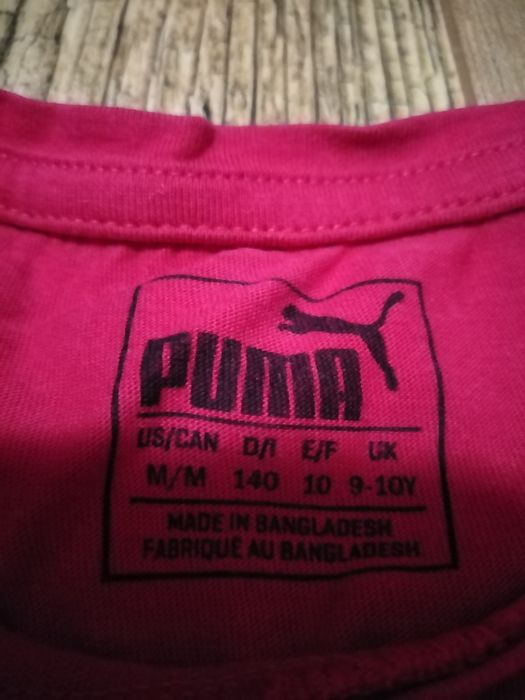 Koszulka puma oryginalna rozm. 134