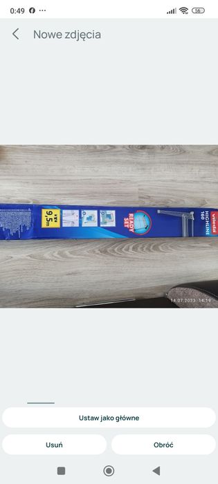 suszarka na pranie VILEDA Highline 160 Biały. Na ścianę lub sufit.