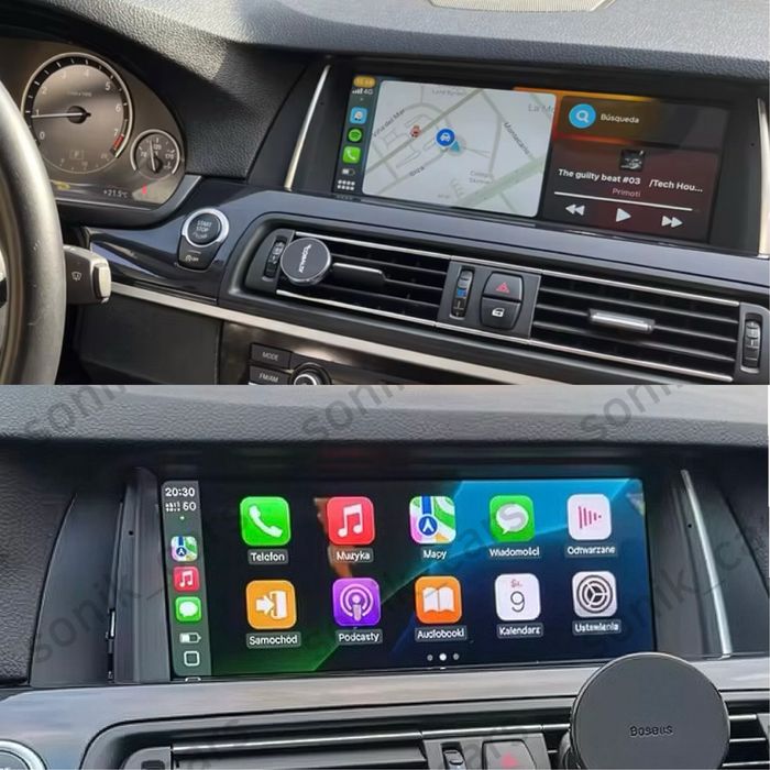 Дисплей Android магнітола CarPlay BMW F10 F11