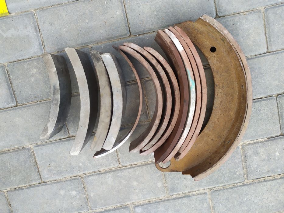 Накладки гальмівні, колодки гальмівні