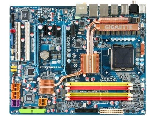 Материнська плата Gigabyte GA-X48-DS5, s775, X48, ddr2x4, ATX