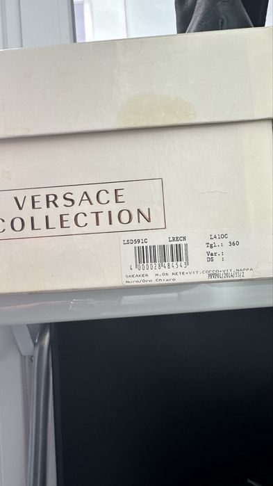 Versace collection Італія оригінал кросівки шкіра крокодила р.36