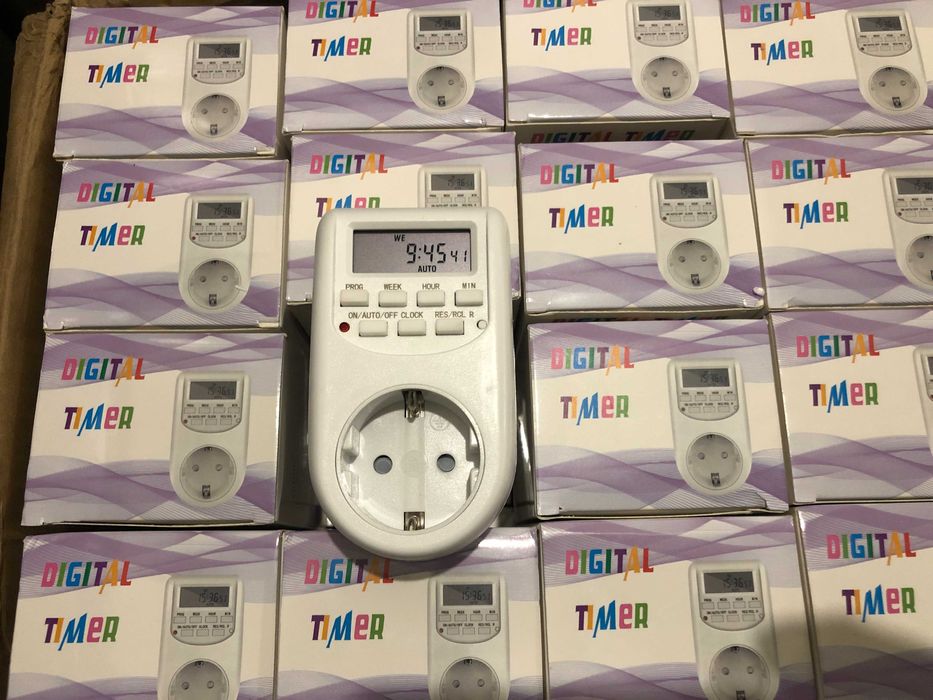 Таймер времени розеточный AL-06G, умная розетка,  280 грн/шт