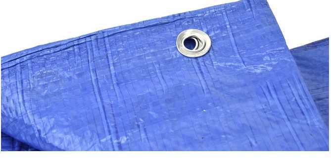 GEKO Plandeka lekka/niebieska 4m x 5 m