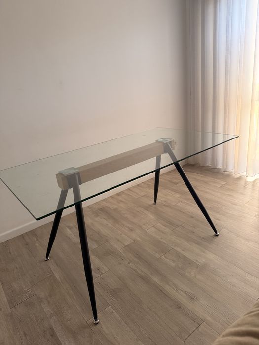 Mesa vidro jantar