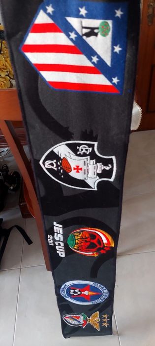 cachecol do Benfica competicoes Europeias