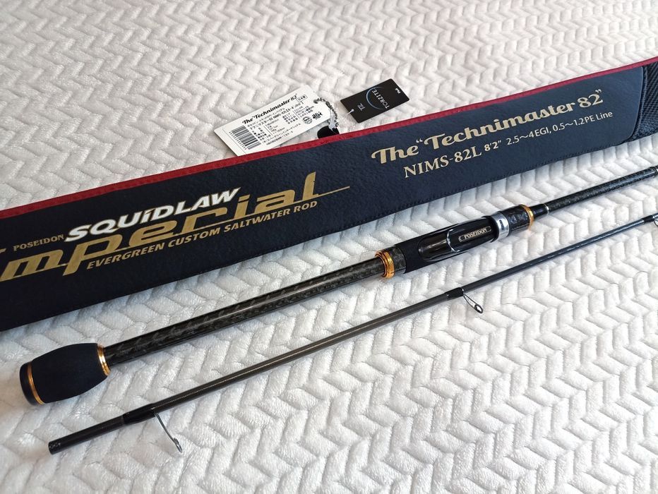 Evergreen Poseidon Squidlaw Imperial The Technimaster NIMS-82L спінінг