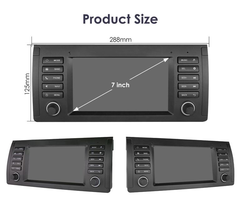Radio nawigacja  BMW 5 X5 e39 e53 NAVI GPS Android