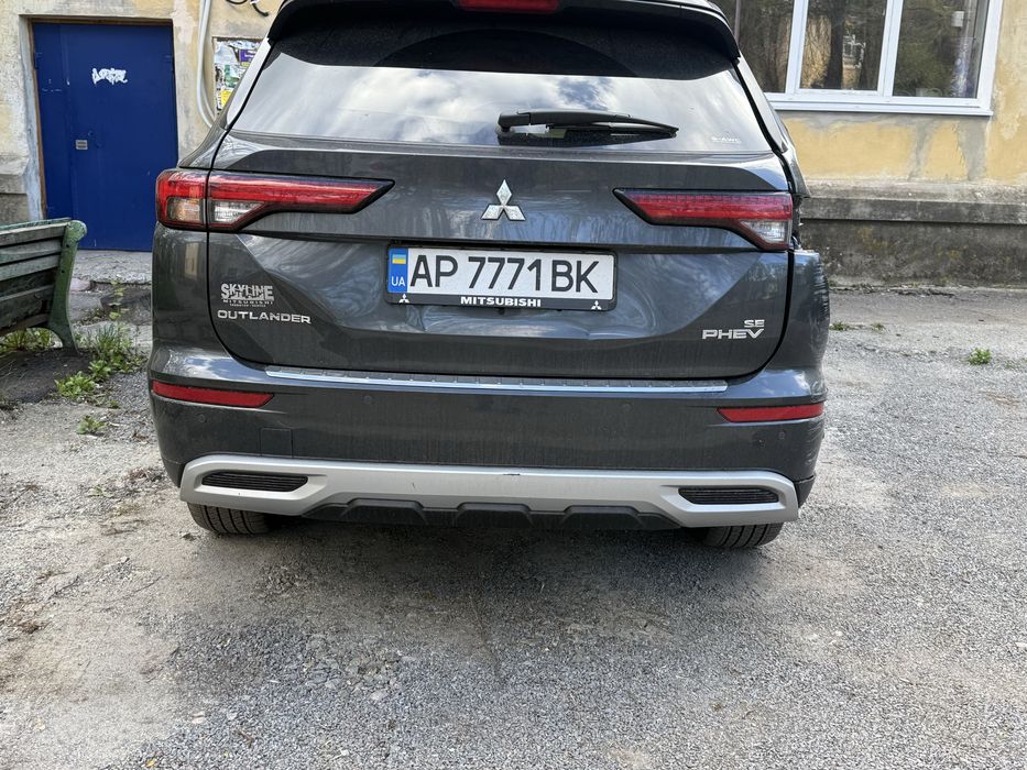 Задній Бампер митсубісі аутлендер 4