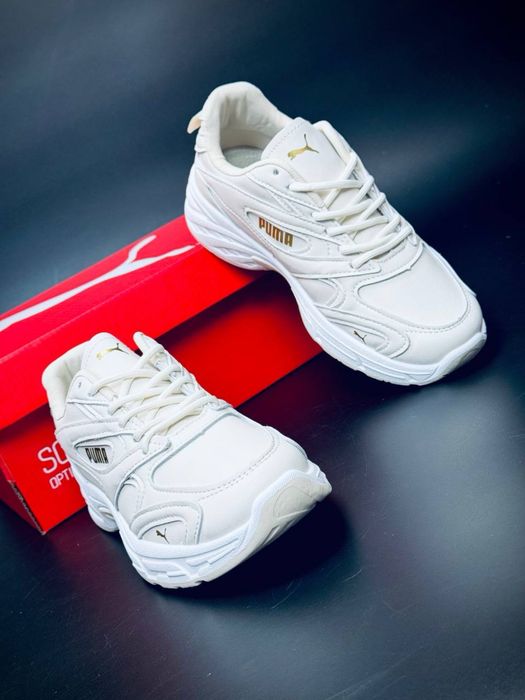 Топ продажів пума•шкіряні кросовки пума на весну•жіночі кросовки Puma