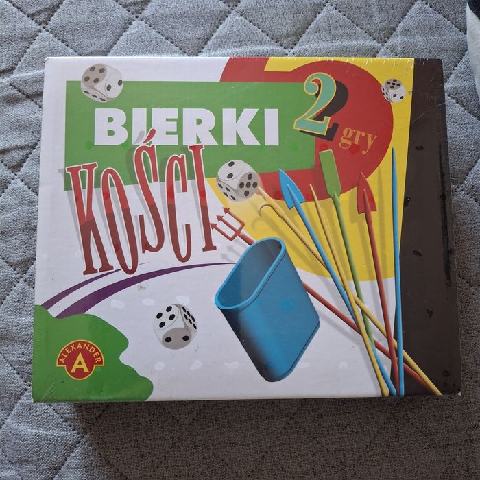 Gra Bierki i kości 2 w 1