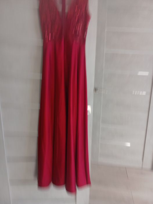 Бордова сукня  нарядна