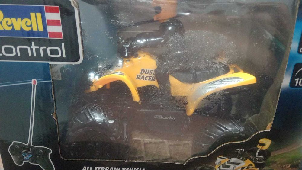 Quad Moto 4 Telecomandado Revell Control Dust Racer 1:10 (Novo na Caixa)