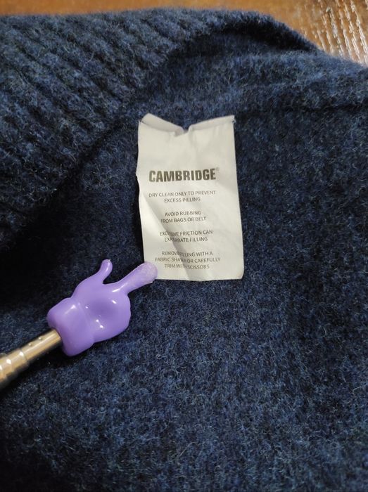 Теплий светр чоловічий Cambridge з вовни M/L