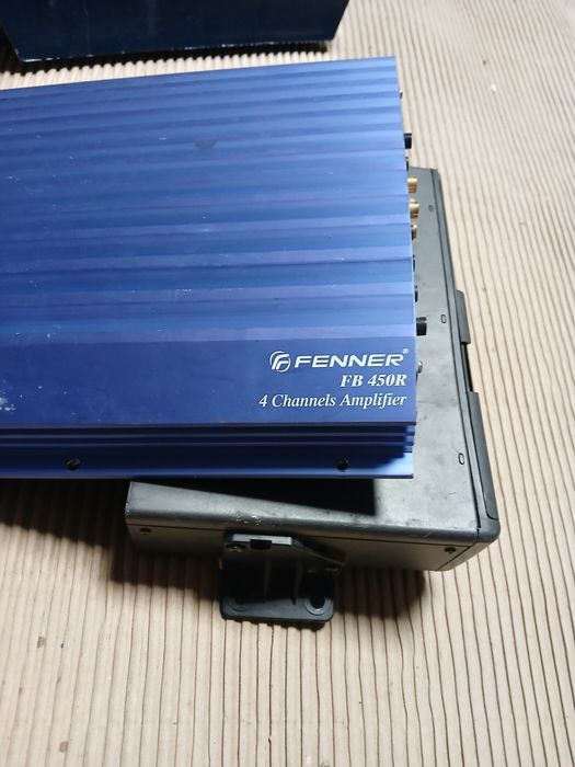 Radio cd kenwood mais amplificador fenner