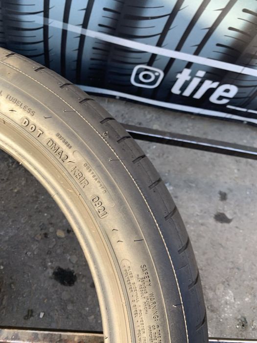 Шини  пара 245/45 R19 Dunlop літо 2021р 6,4мм