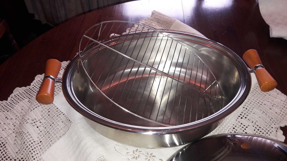 Tacho tapado em aço inoxidável (pesado)