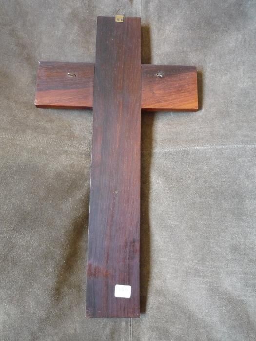 Cruz em Pau-Santo com Cristo em Bronze