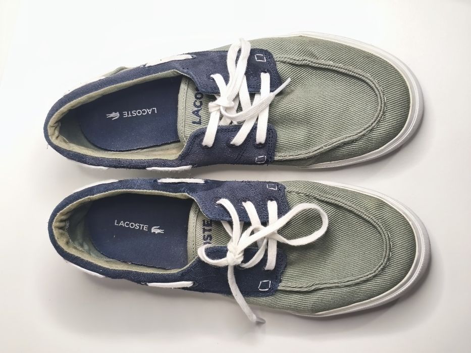 Sapatos Vela Lacoste Keel 116 Originais - Tam. 38