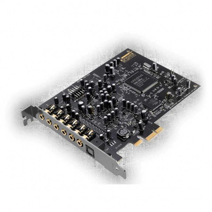 Placa Som PCIe Creative Sound Blaster Audigy RX 7.1 Eax HD 106 dB SBX