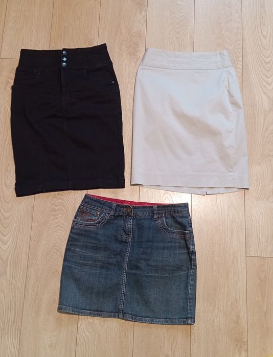 Zestaw 3 spódnic biurowych