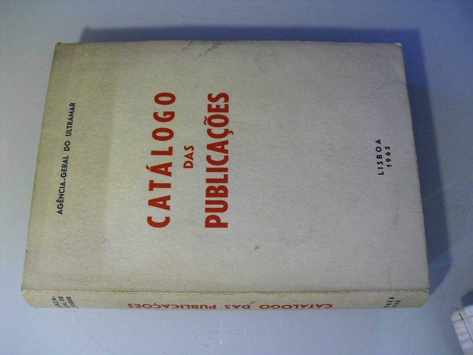 Agência Geral das Colónias;Catálogo das Publicações