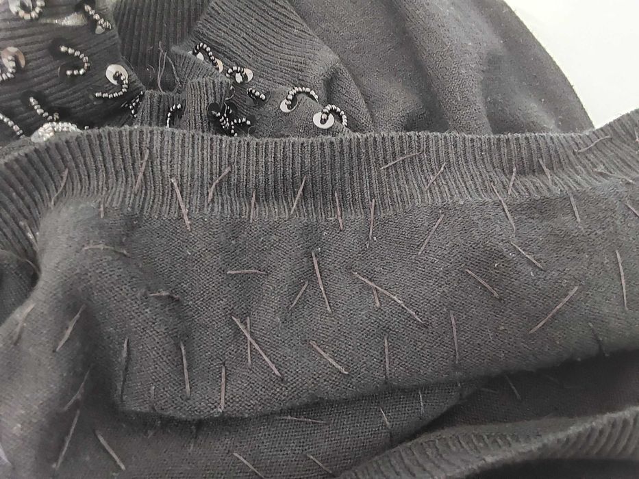 Camisola Preta com Lantejoulas