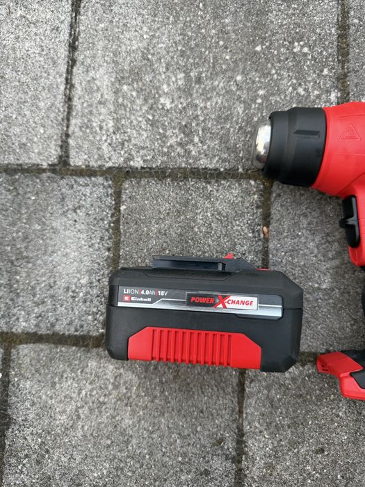 EINHELL OPALARKA TE-HA 18 Li Nowa Z Baterią 4.0ah zestaw